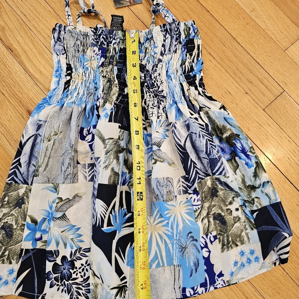Tropical Beach Coverup Dress